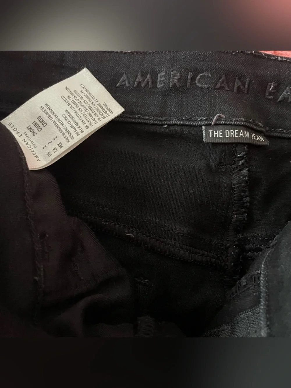 American Eagle Outfitters Black Dream Jeans